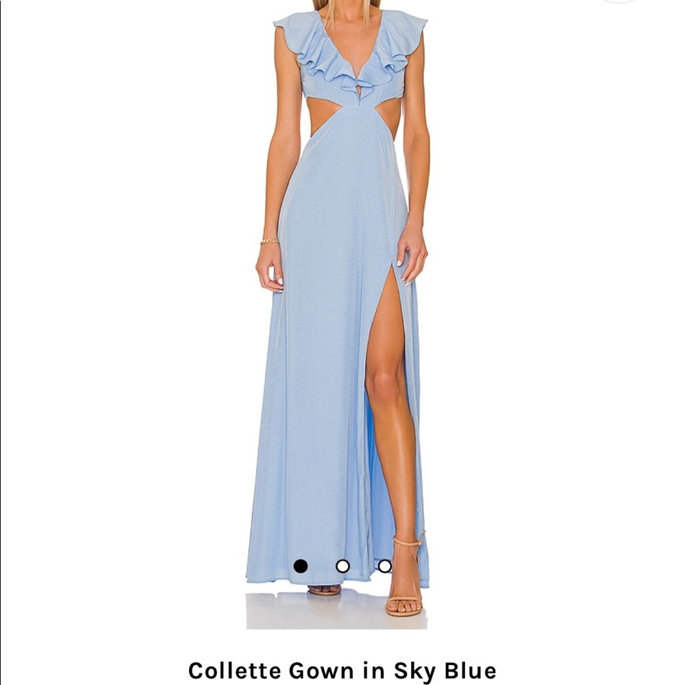 Tularosa dress, size small, sky blue